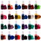 Resin Liquid Pigment - 24 Pearlescent Colors - 0.33 oz/10 ml each